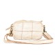 BORSA A TRACOLLA IN PELLE VINTAGE - BI39843 - Colore:Beige;