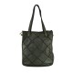 BORSA A SPALLA IN PELLE VINTAGE - QZ53858 - Colore:Verde;