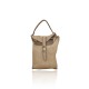 PORTACELLULARE E POCHETTE DONNA IN PELLE VINTAGE - PZ17819 - Colore:Taupe;