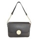 BORSA A SPALLA DONNA IN PELLE CON TRACOLLA - MU29832 - Colore:Testa di moro;