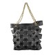 BORSA A SPALLA IN PELLE VINTAGE - TC59865 - Colore:Nero;