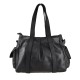 BORSA A SPALLA IN PELLE VINTAGE - GI55861 - Colore:Nero;