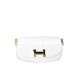 BORSA A SPALLA DONNA IN PELLE CON TRACOLLA - MH33836 - Colore:Bianco;