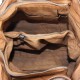 BORSA  DA SPALLA IN PELLE EFFETTO VINTAGE - ZI59865 - aperta