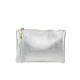 POCHETTE - BORSETTA DONNA IN PELLE - PD10811 - Colore:Argento;