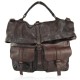 BORSA DA MANO CONVERTIBILE IN ZAINO - YS68875 - Colore:Testa di moro;