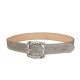 CINTURA DONNA IN PELLE - VC12813 - Colore:Taupe;