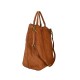 BORSA DONNA SHOPPING  IN PELLE INTRECCIATA - AY69876 - lato