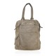 BORSA SPALLA CONVERTIBILE IN ZAINO VINTAGE - NZ63869 - Colore:Taupe;