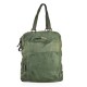 BORSA SPALLA CONVERTIBILE IN ZAINO VINTAGE - NZ63869 - Colore:Verde;