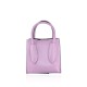 BORSA A MANO  IN PELLE CON TRACOLLA - DX32835 - Colore:Viola - New york;