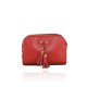 BORSA A TRACOLLA IN PELLE - SR29832 - Colore:Rosso;