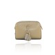 BORSA A TRACOLLA IN PELLE - SR29832 - Colore:Taupe;