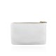 BORSA A TRACOLLA IN PELLE - RS25827 - Colore:Bianco;