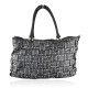 BORSA A SPALLA IN PELLE VINTAGE - NZ62868 - Colore:Nero;