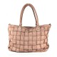 BORSA A SPALLA IN PELLE VINTAGE - NZ62868 - Colore:Cipria;