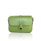 BORSA A MANO  IN PELLE CON TRACOLLA - LH32835 - Colore:Verde Chiaro;