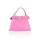 BORSA A MANO  IN PELLE CON TRACOLLA - FH39843 - Colore:Rosa;