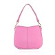 BORSA A SPALLA DONNA IN PELLE CON TRACOLLA - FP39843 - Colore:Rosa;