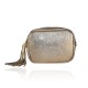 BORSA A TRACOLLA IN PELLE - JL16818L - Colore:Bronzo;