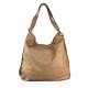 BORSA DA SPALLA CONVERTIBILE IN ZAINO VINTAGE - QZ49854 - Colore:Taupe;