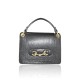 BORSA A MANO  IN PELLE CON TRACOLLA - GE29832 - Colore:Nero;