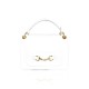 BORSA A MANO  IN PELLE CON TRACOLLA - GE29832 - Colore:Bianco;