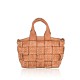 BORSA A MANO IN PELLE VINTAGE - ER49854 - Colore:Cuoio;