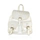 ZAINO IN PELLE EFFETTO VINTAGE - MD59865 - Colore:Beige;