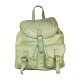 ZAINO IN PELLE EFFETTO VINTAGE - MD59865 - Colore:Verde;