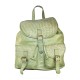 ZAINO IN PELLE EFFETTO VINTAGE - MD59865 - Colore:Verde;