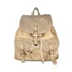 ZAINO IN PELLE EFFETTO VINTAGE - MD59865 - Colore:Taupe;