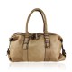 BORSA A SPALLA IN PELLE VINTAGE - YZ58864 - Colore:Taupe;