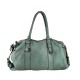 BORSA A SPALLA IN PELLE VINTAGE - YZ58864 - Colore:Menta;