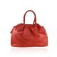 BORSA A SPALLA DONNA IN PELLE CON TRACOLLA - LN35838 - Colore:Rosso;