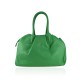 BORSA A SPALLA DONNA IN PELLE CON TRACOLLA - LN35838 - Colore:Verde;