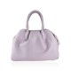 BORSA A SPALLA DONNA IN PELLE CON TRACOLLA - LN35838 - Colore:Viola - New york;