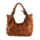 BORSA A SPALLA IN PELLE VINTAGE - AF55861 - Colore:Cuoio;