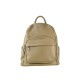 ZAINO IN PELLE UNISEX MADE ITALY - ZQ36839 - Colore:Taupe;