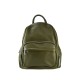 ZAINO IN PELLE UNISEX MADE ITALY - ZQ36839 - Colore:Verde;