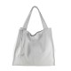 BORSA A SPALLA DONNA IN PELLE - XC39843 - Colore:Bianco;