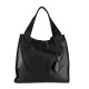 BORSA A SPALLA DONNA IN PELLE - XC39843 - Colore:Nero;