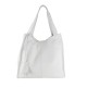 BORSA A SPALLA DONNA IN PELLE - XC36839 - Colore:Bianco;
