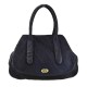 BORSA DONNA A MANO E SPALLA IN VERA PELLE VINTAGE CON INTRECCIO - YL59865 - Colore:Blu;