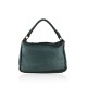 BORSA  DA SPALLA IN PELLE EFFETTO VINTAGE - SP49854 - Colore:Blu;