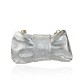 POCHETTE - BORSETTA DONNA IN PELLE - DM26828 - Colore:Argento;