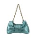 POCHETTE - BORSETTA DONNA IN PELLE - DM26828 - Colore:azzurro;