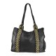 BORSA A SPALLA IN PELLE VINTAGE - GB55861 - Colore:Nero;