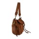 BORSA A SPALLA IN PELLE VINTAGE - CY53858 - lato