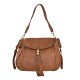 BORSA A SPALLA IN PELLE VINTAGE - CY53858 - Colore:Cuoio;